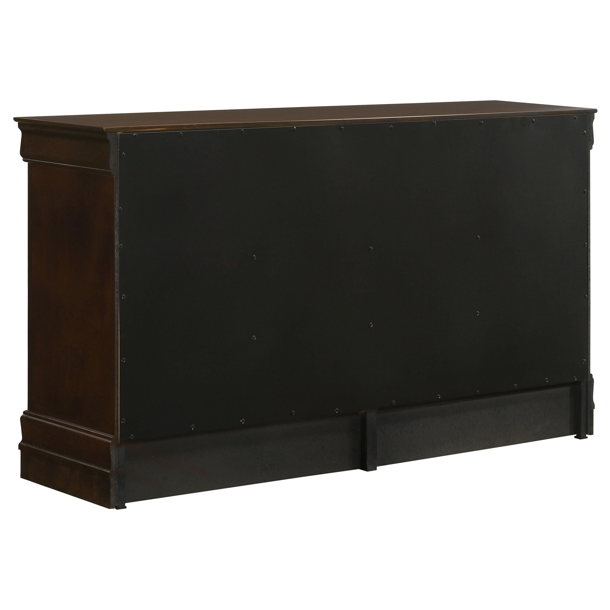 Frances Cappuccino 6-Drawer Dresser