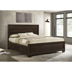 Holmgren Dark Cocoa California King Storage Panel Bed