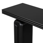 U_STYLE Chic Acacia Veneer Console Table