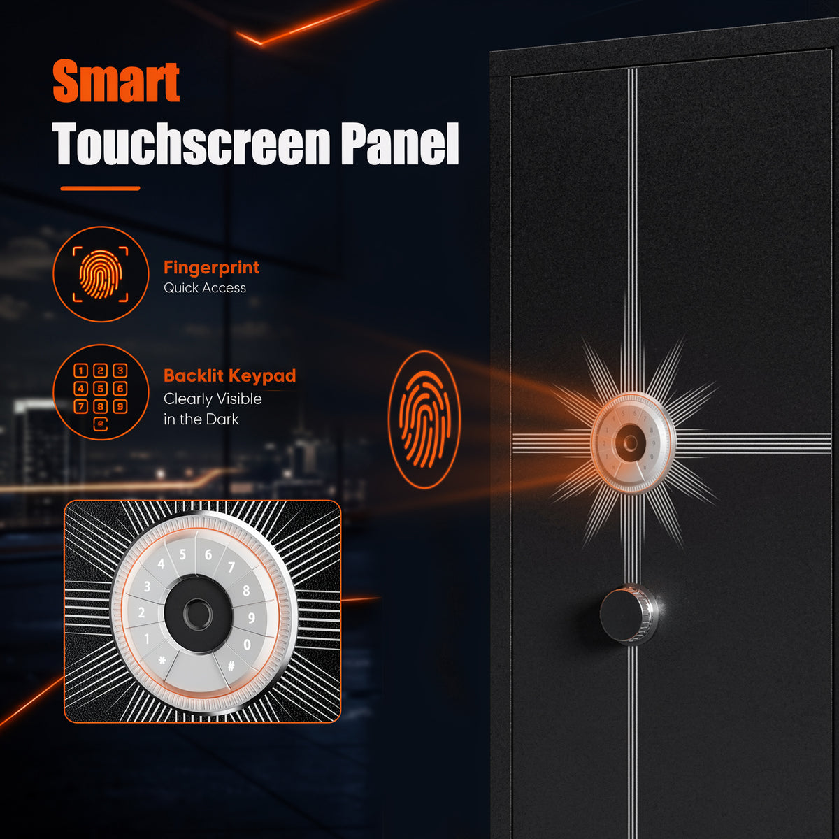 Biometric Large Gun Safe