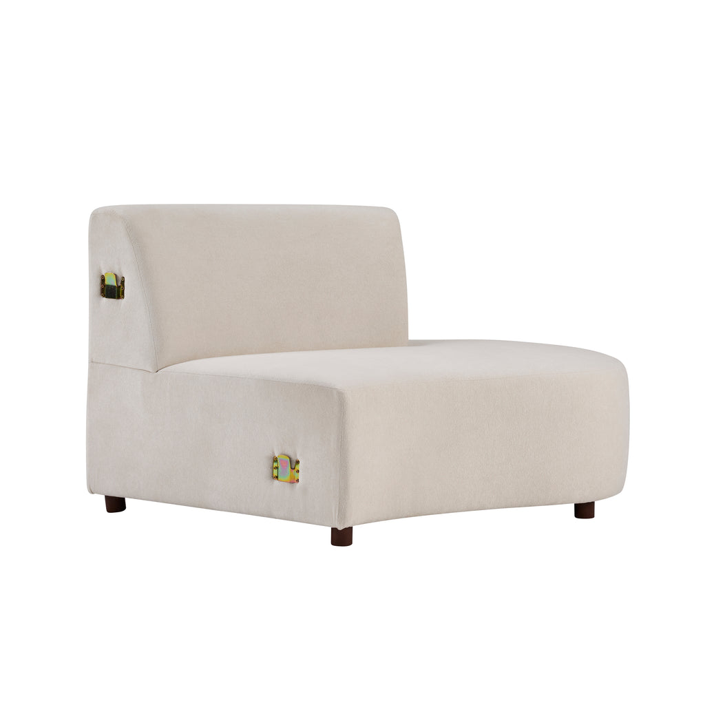 Luno 3-Piece Modern L Shape Sectional Cloud Couch
