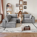 Cloud Sofa in Corduroy Fabric