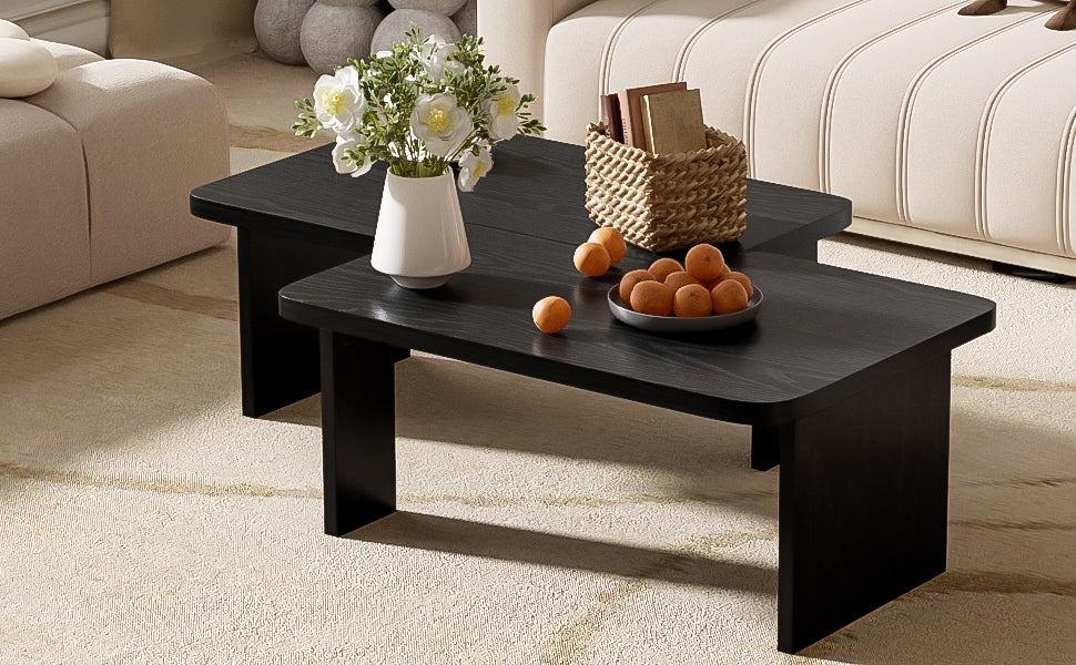 U-Can Modern Minimalist Coffee Table Set