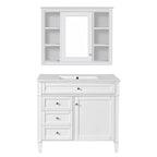 36" Bathroom Vanity with Medicine Cabinet