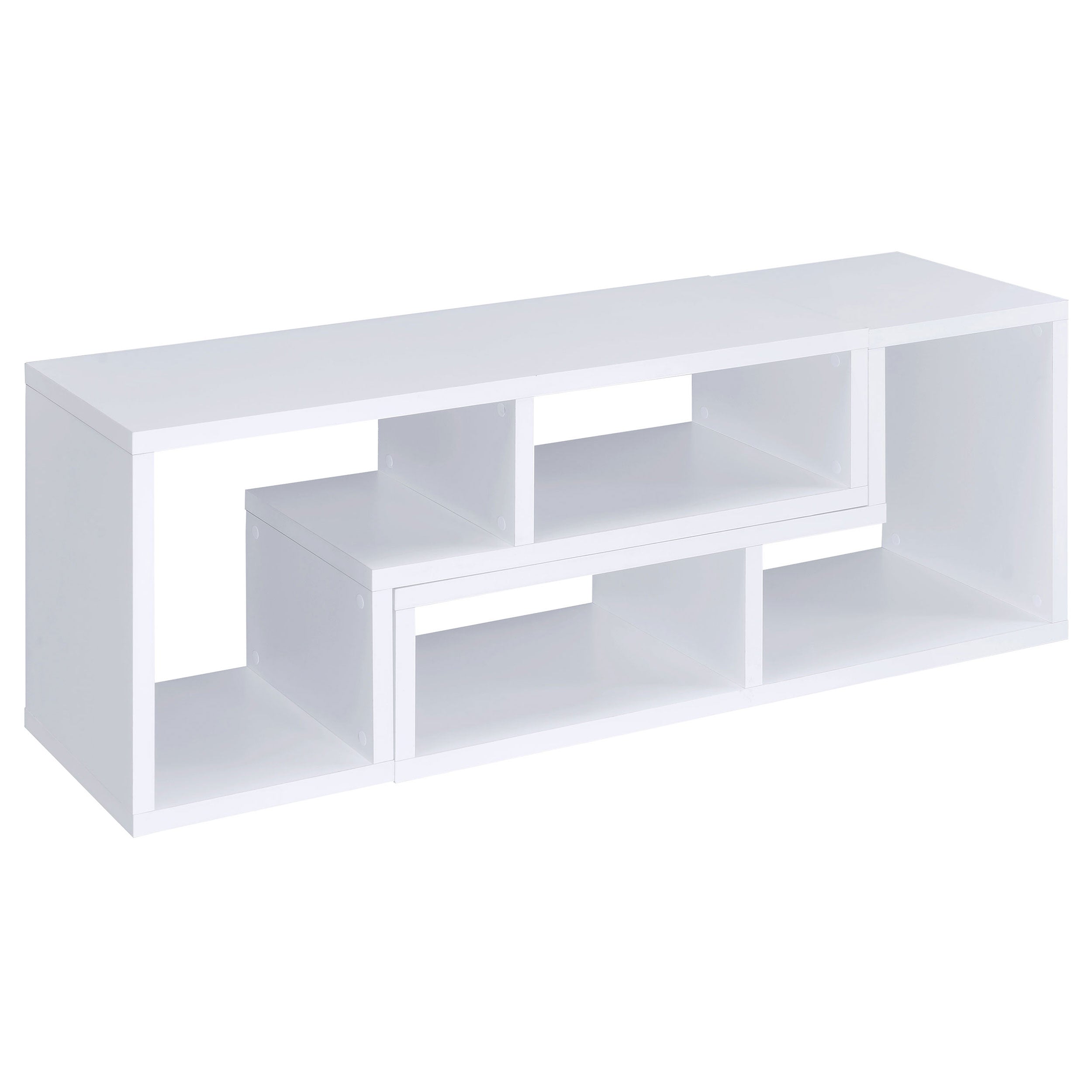 White Convertible Bookcase