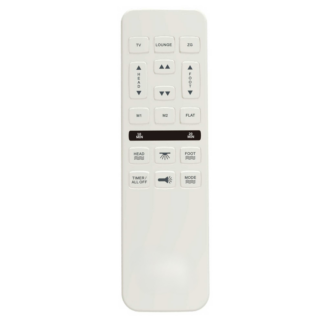 Full Adjustable Bed Base with Three Vibration Modes and Head and Foot Position Adjustments
