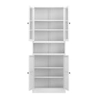Metal Kitchen Pantry Cabinet - 72" Tall Storage Unit