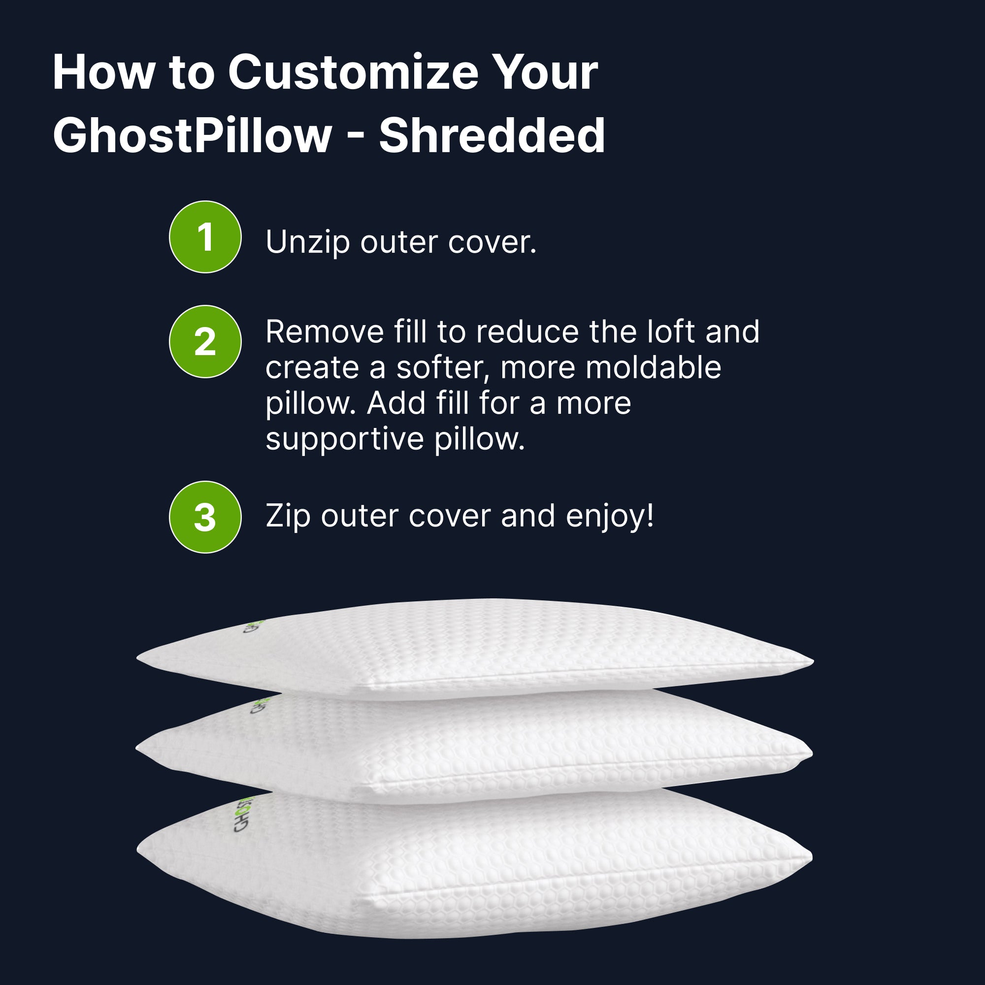 GhostPillow - Shredded 1 Pack