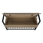 42" Rectangular Entryway Storage Bench