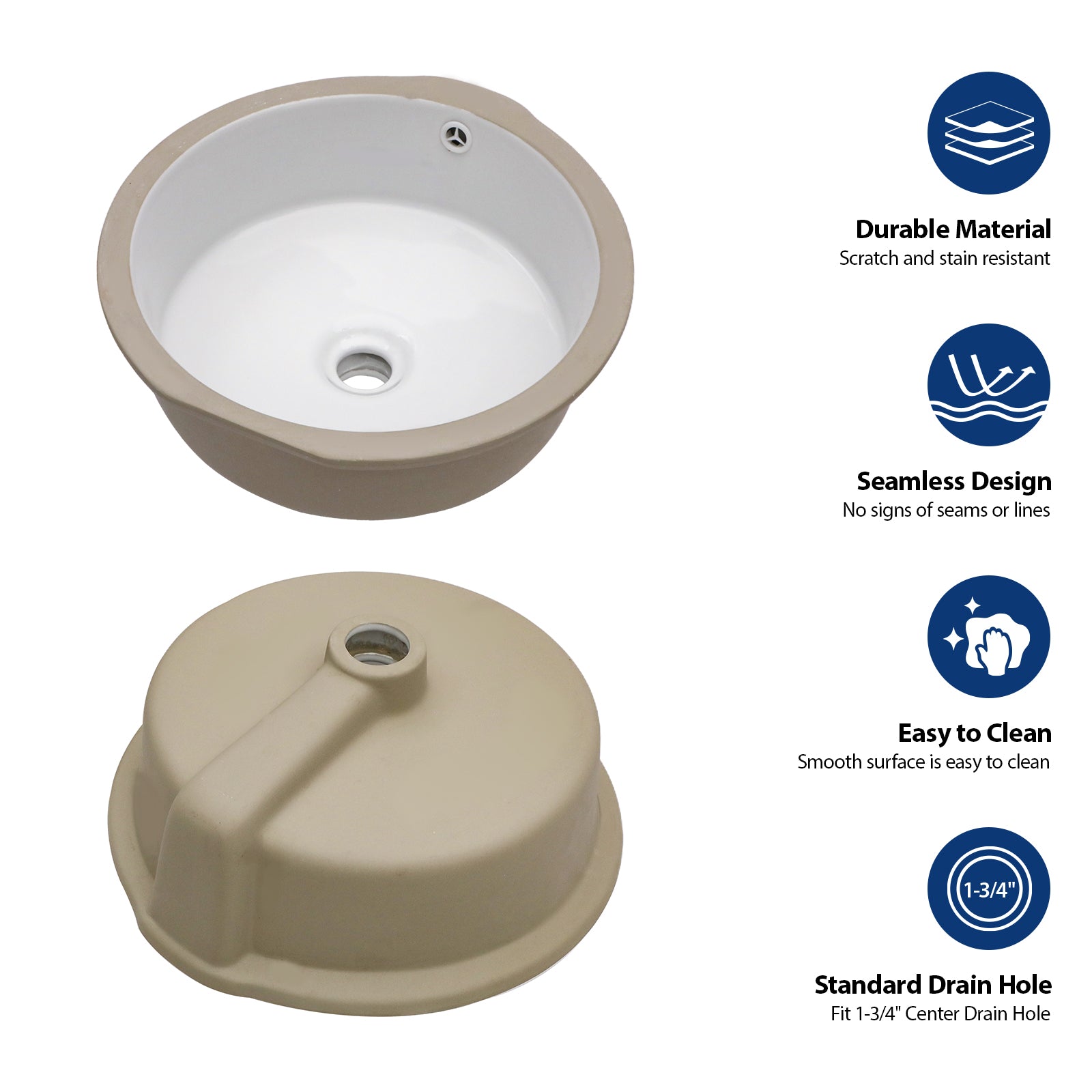 Modern Undermount Bathroom Sink