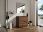 30" Modern Undermount Bathroom Sink Cabinet