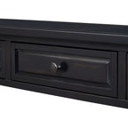 TREXM Console Table - 63" Long with Drawers & Shelf