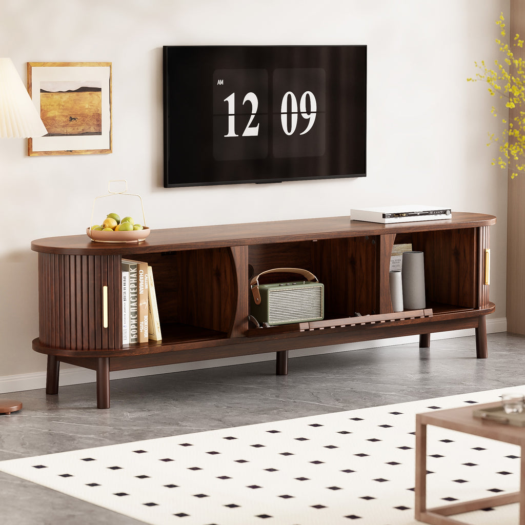 Modern Farmhouse TV Stand for 75" TVs