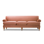 Alana Lawson Three-Cushion Tightback Sofa, Peach