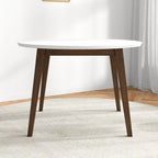 Paloma Mid-Century Modern Round Dining Table