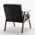 Accent Chair with Microfiber Upholstery