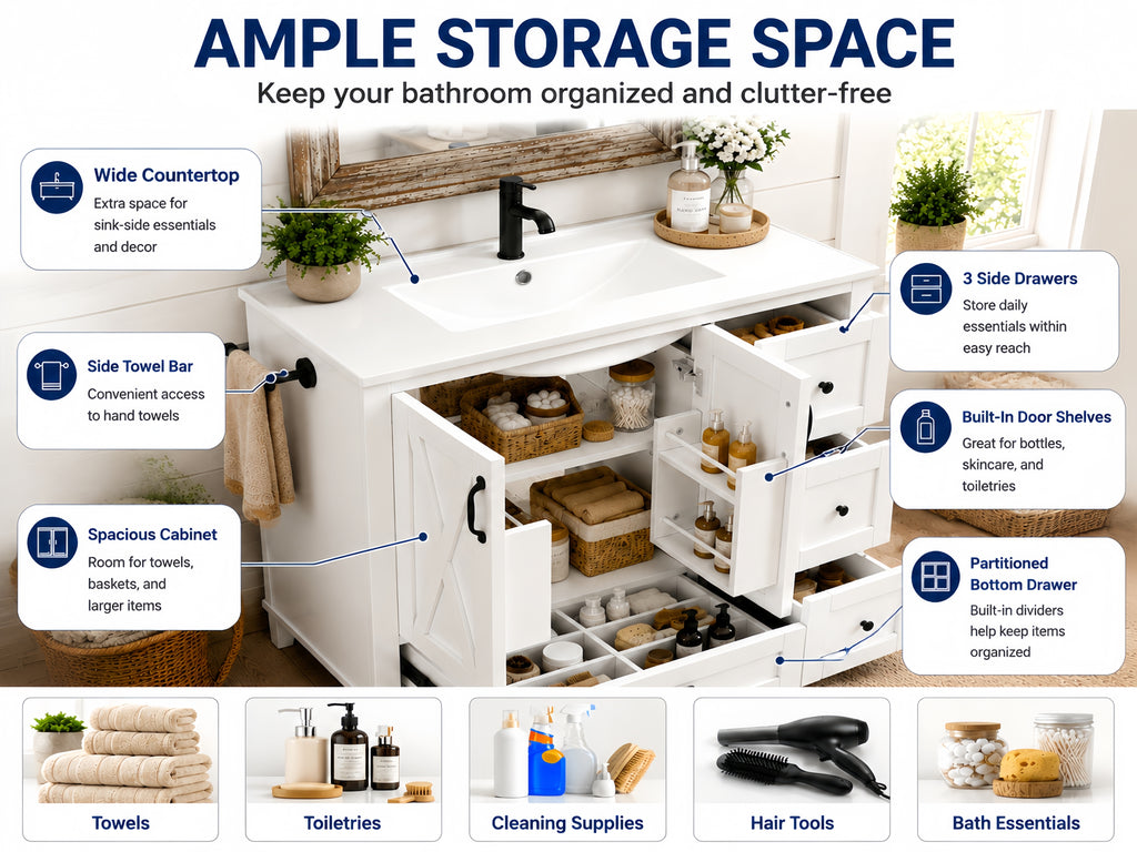36 Inch Bathroom Vanity
