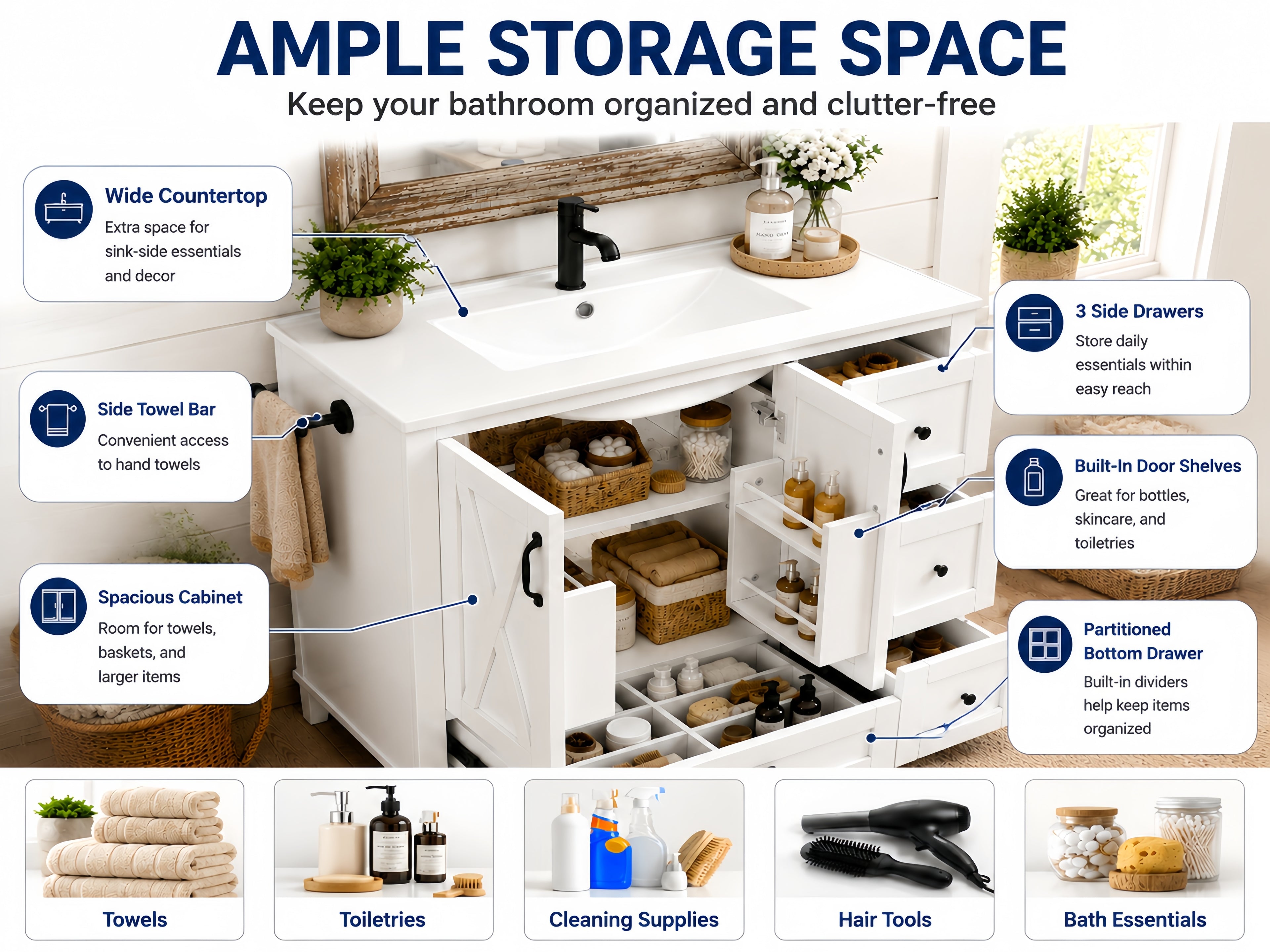 36 Inch Bathroom Vanity