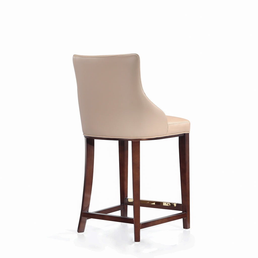 Shubert Wood Upholstered Counter Stool