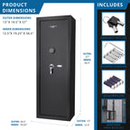 7.87 Cubic Ft Keypad Rifle Safe