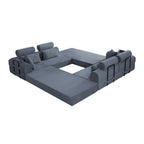 L Shape Modular Sectional Sofa - Compressed Sectional Sofa