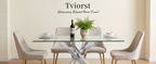 Modern Rectangular Glass Table