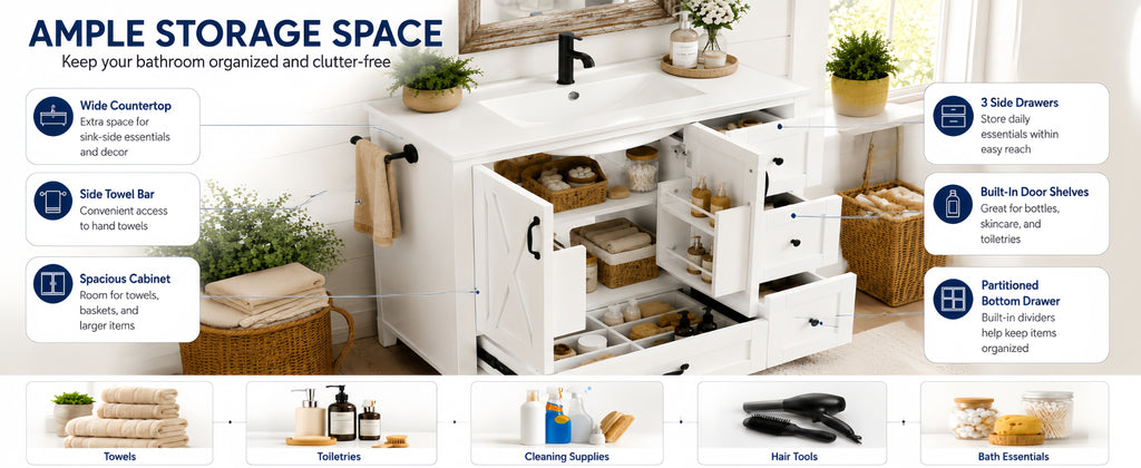 36 Inch Bathroom Vanity