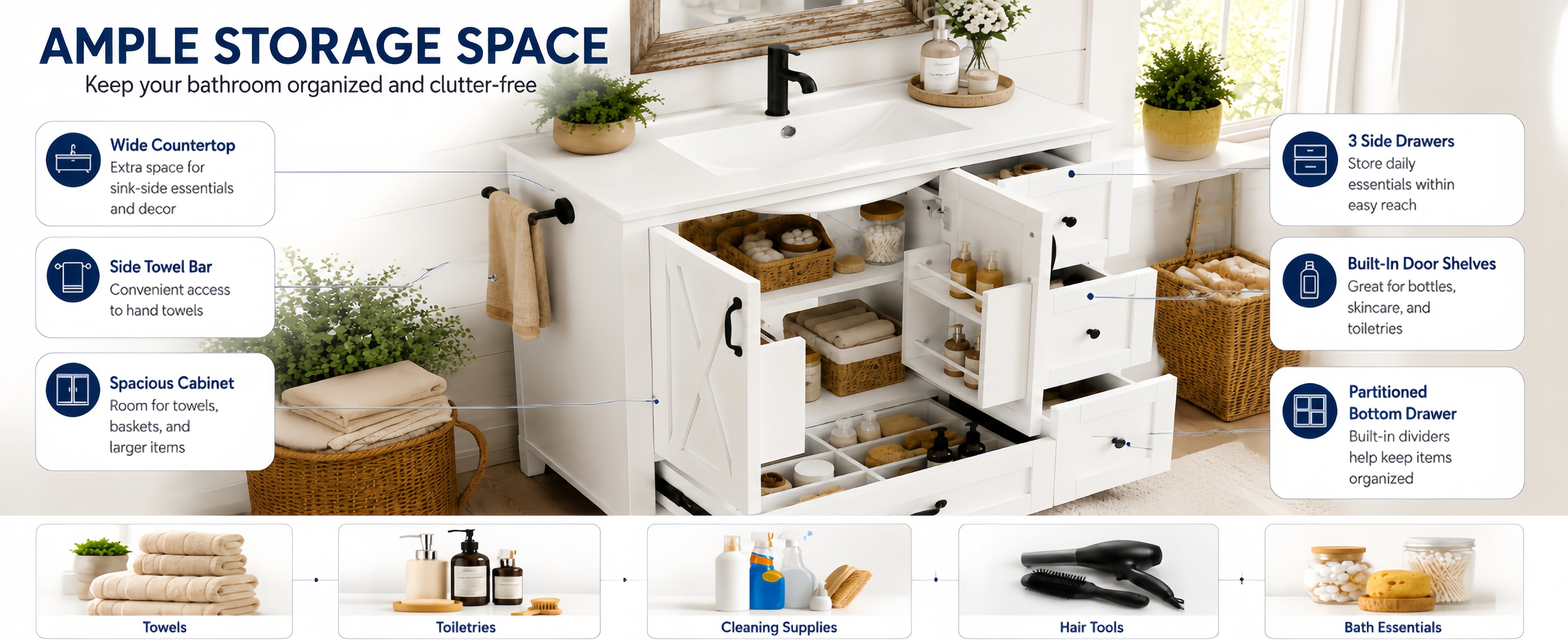 36 Inch Bathroom Vanity
