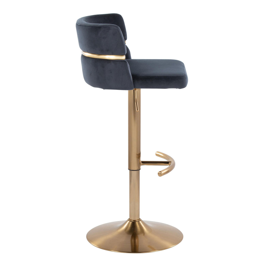 Adjustable Barstool with Swivel