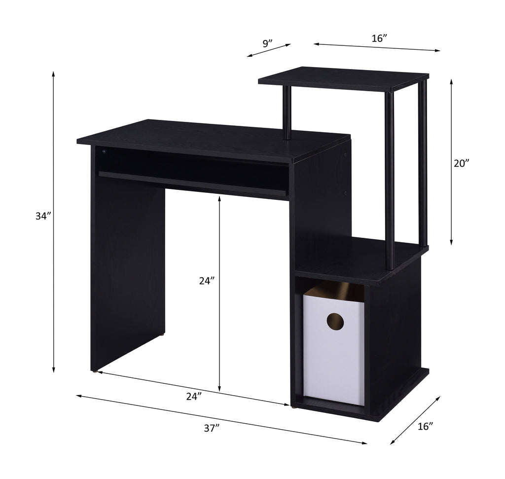 Lyphre Rectangular Computer Desk