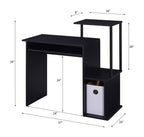 Lyphre Rectangular Computer Desk