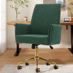 Mid-Back Liftable Office Chair in Green