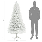 HOMCOM 6ft Tall Artificial Christmas Tree