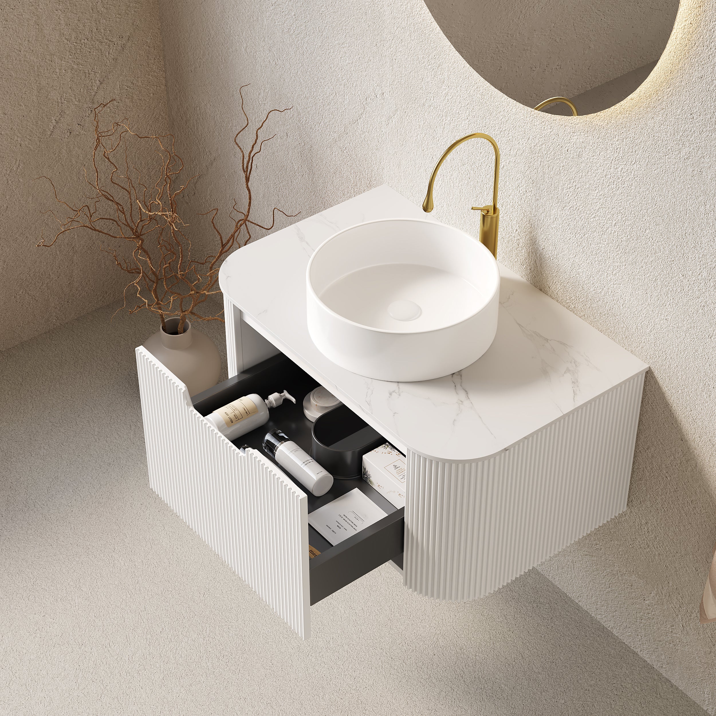 DINA 30" Bathroom Vanity & Sink