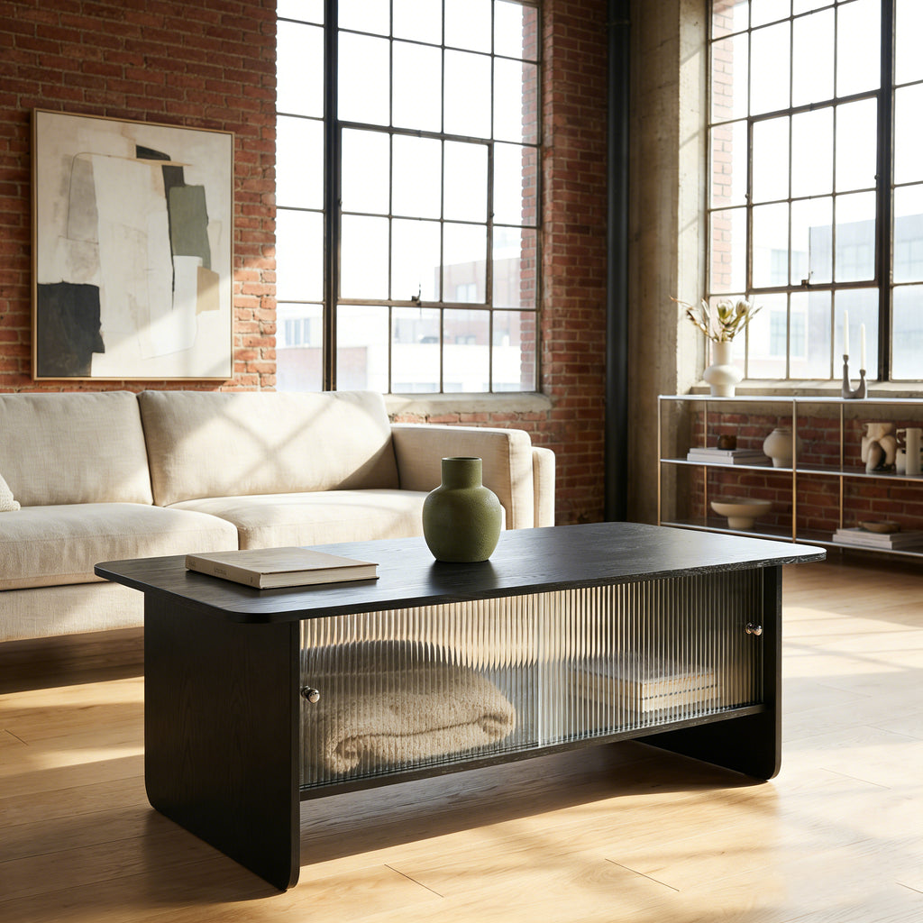 47" Coffee Table With Storage