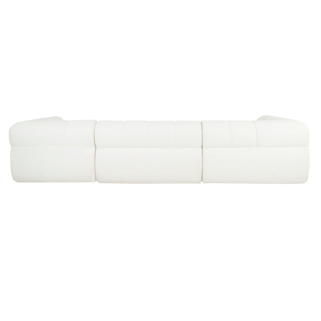 122" Modern L-Shaped Sectional Sofa with Chaise Lounge