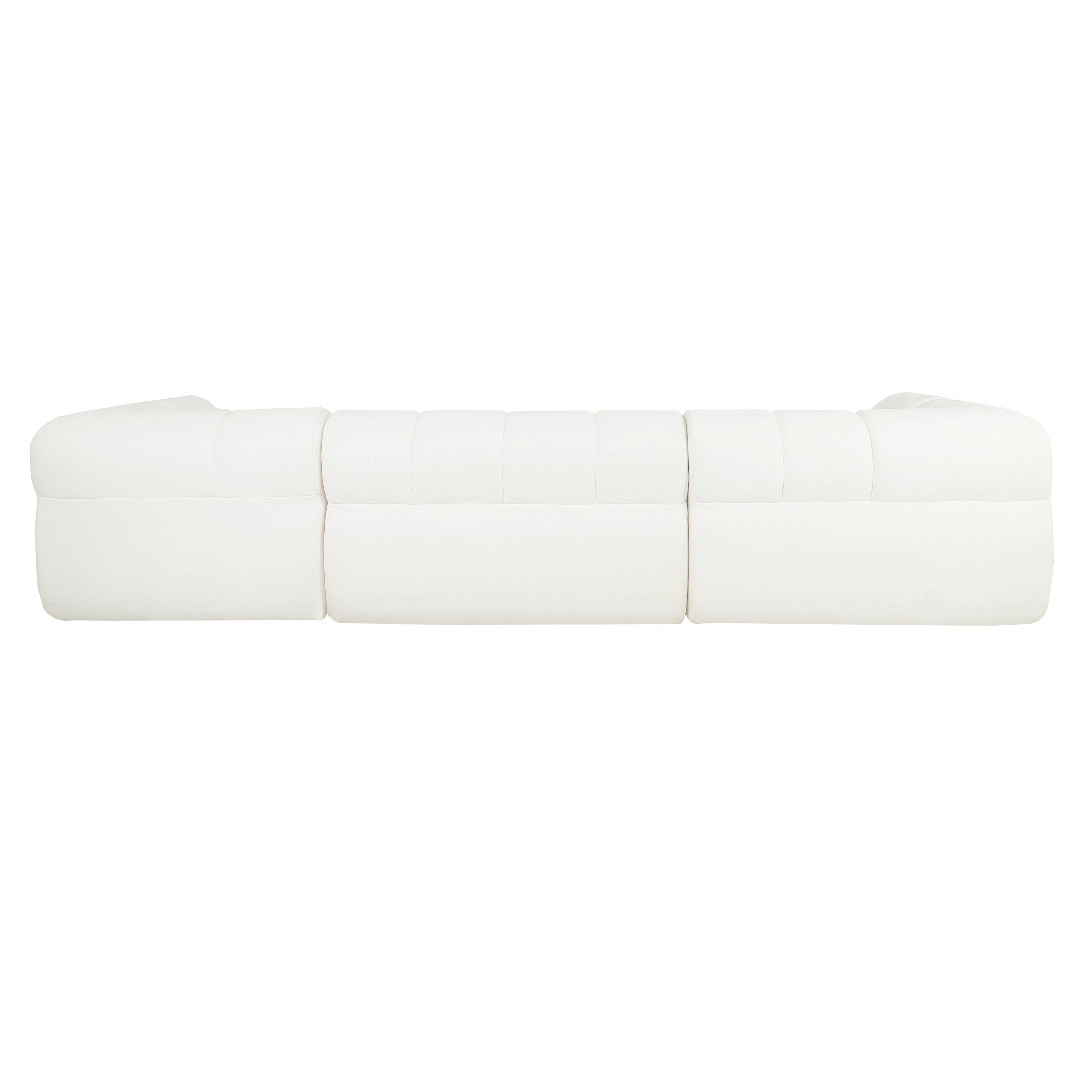 122" Modern L-Shaped Sectional Sofa with Chaise Lounge