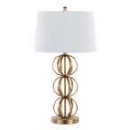 Linx 29" Contemporary Metal Table Lamp
