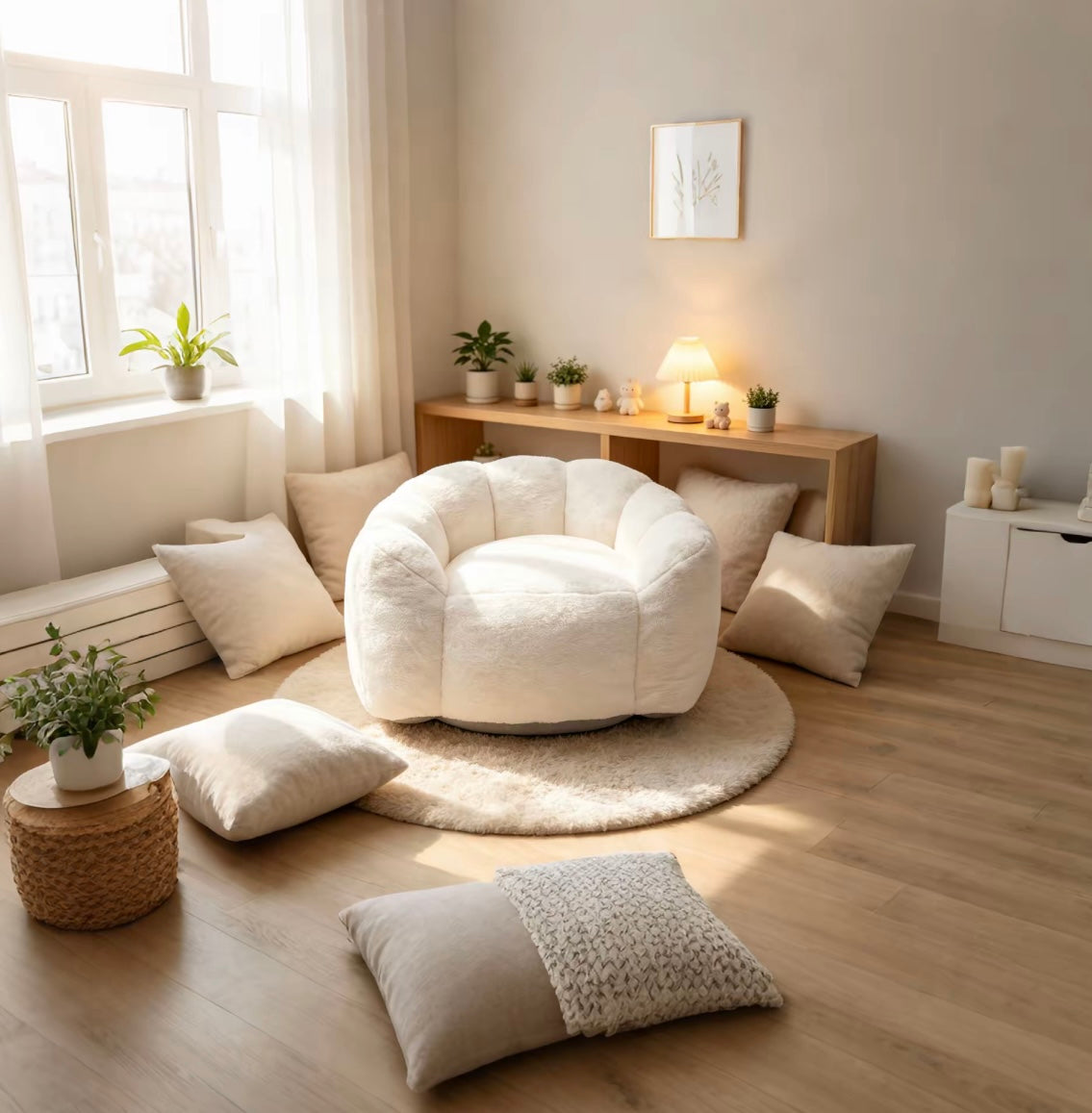 Large Single Petal Cloud Sofa Chair