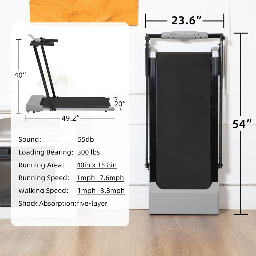 Treadmills for Home – Treadmill with LED for Walking & Running