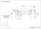 Jager Lift Top Coffee Table