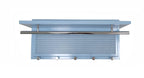 Esyspot Metal Powder Coating Hook Wall Mounted with Shelf