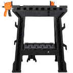 Folding Clamping Sawhorse Set of 2