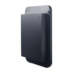 20x30 Inch Recessed Black Metal Framed Medicine Cabinet