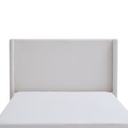 Hale Upholstered Wingback Bed - Queen Size