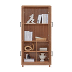 Jodie 31" Bookcase Cabinet in Maple (6-Shelf)