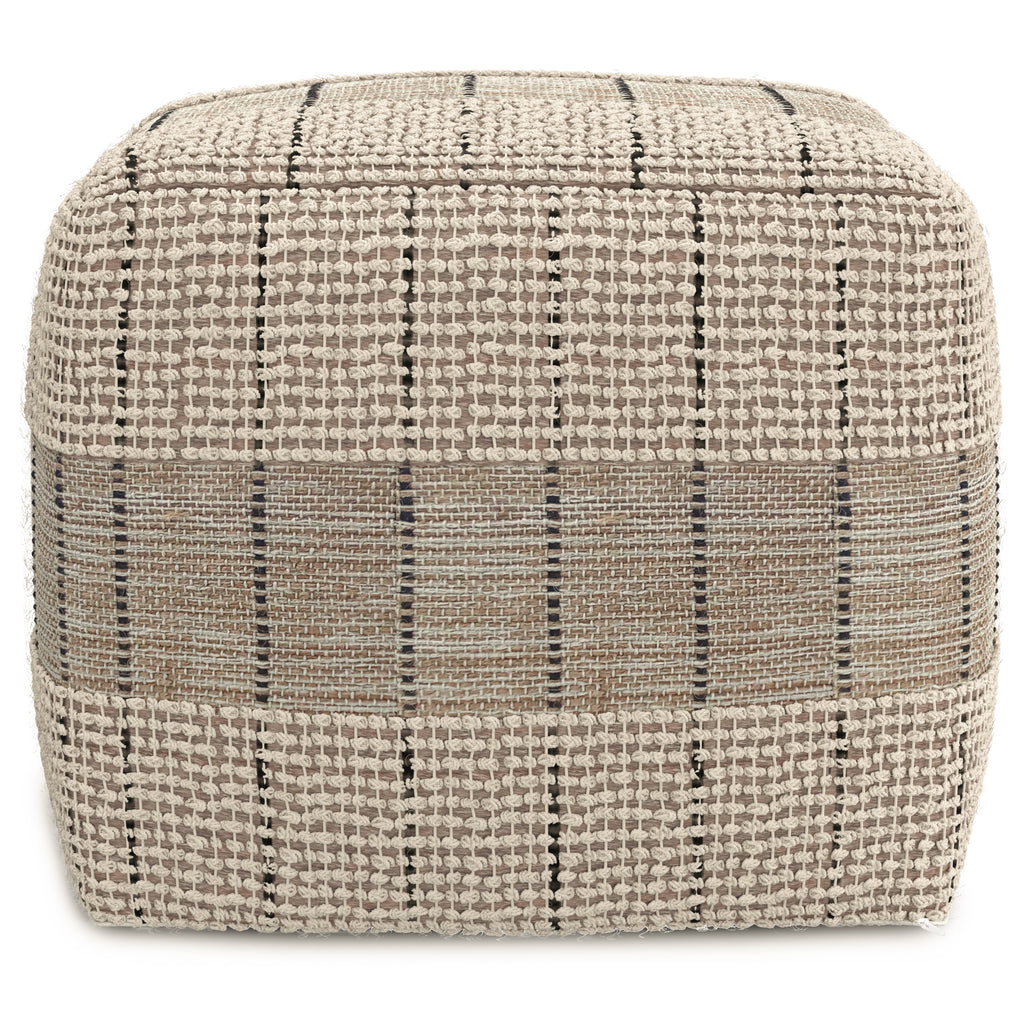 Elmer 18 Inch Wide Square Pouf