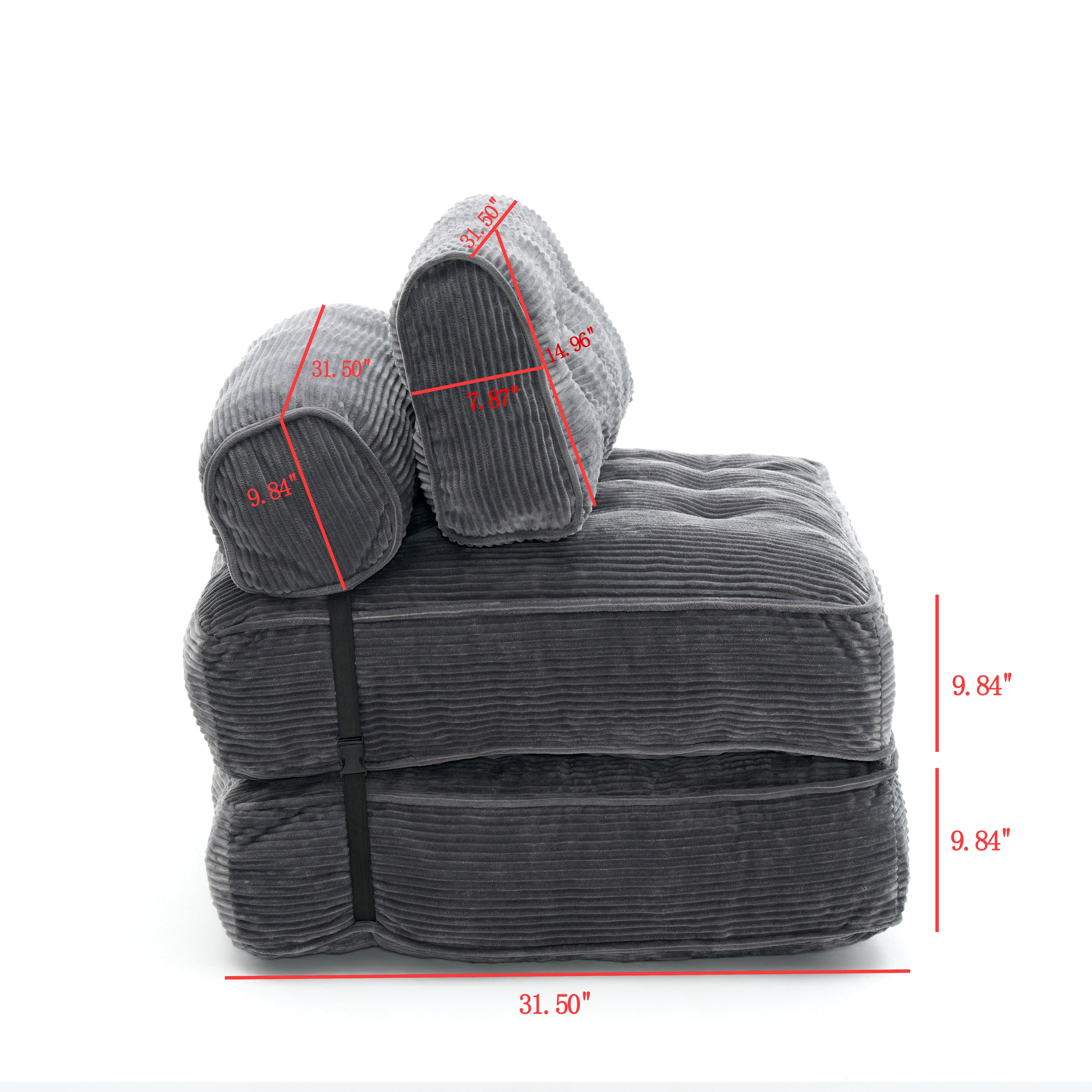 Folding Sofa Bed, Convertible Sleeper Chair