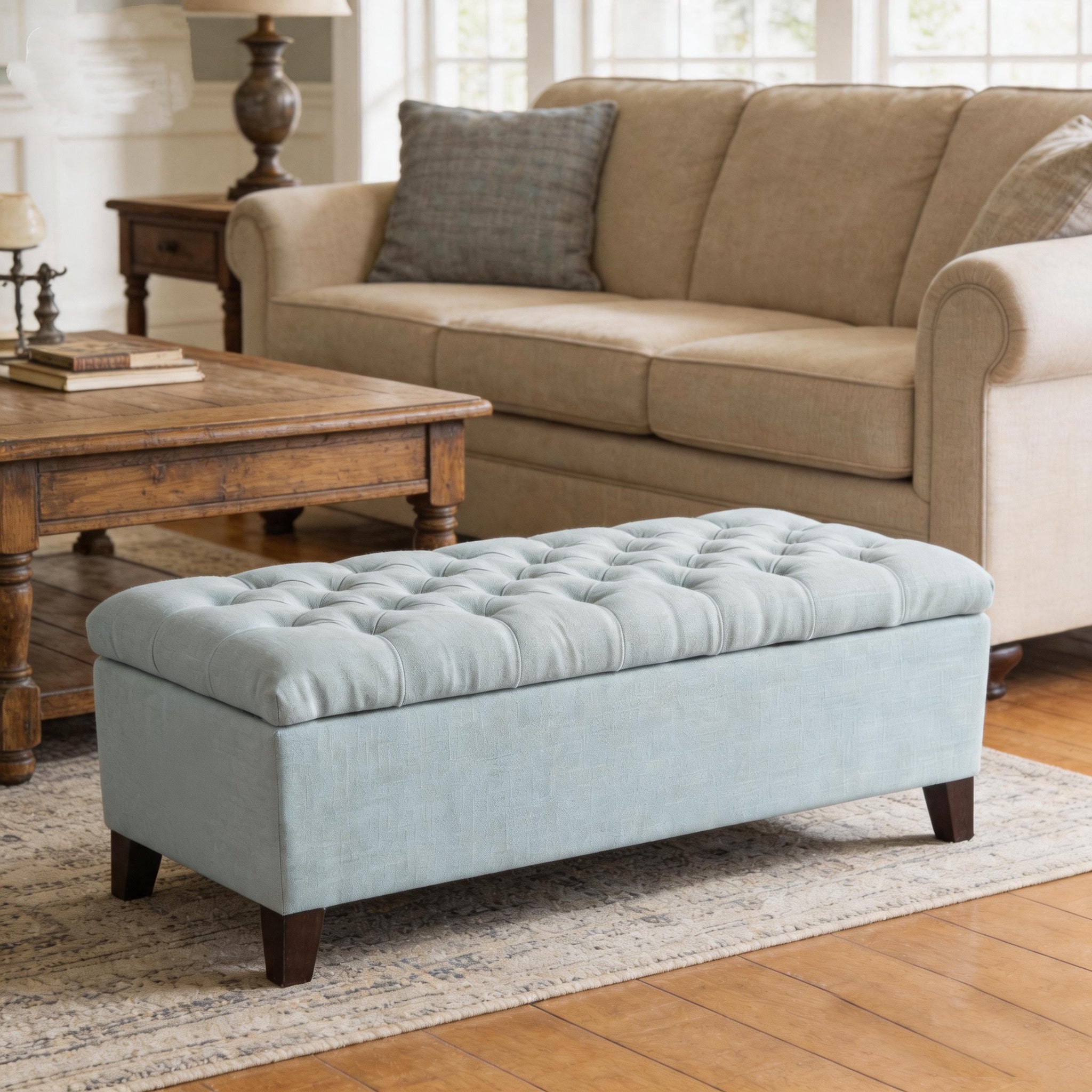 50.25" Storage Ottoman Bench - Baby