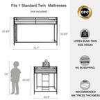 Adam Sturdy Junior Twin Loft Bed